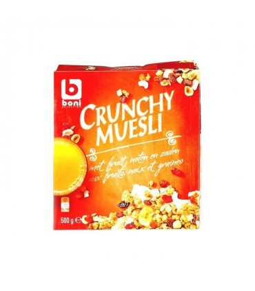 Boni Selection Crunchy muesli fruit 500 gr CHOCKIES