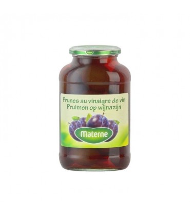 Materne prunes au vinaigre de vin 700 gr CHOCKIES