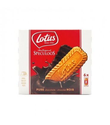 Lotus speculoos dark chocolate biscuit 162 gr