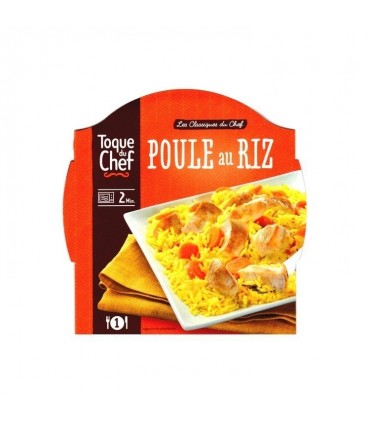 LF/ Toque du Chef poule au riz 285 gr CHOCKIES belgique