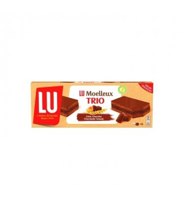 LU Moelleux chocolate trio 174 gr CHOCKIES epicerie fine