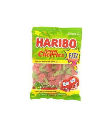 Haribo gommes cerises acidulées 400 gr CHOCKIES BELGE