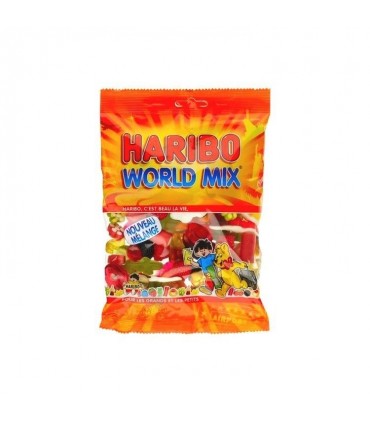 Haribo World Mix 400 gr EPICERIE BELGE CHOCKIES