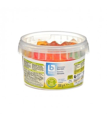 Boni Selection gommes ourson sans sucre 200 gr CHOCKIES