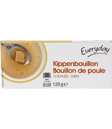 EVERYDAY bouillon poule 12x10gr - EPICERIE CHOCKIES