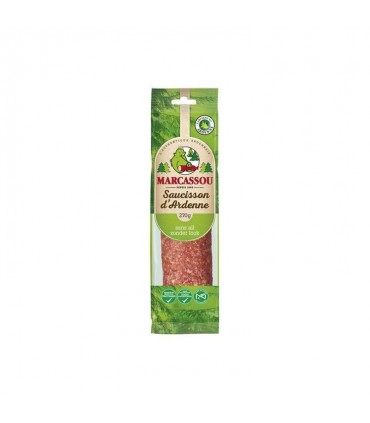 Marcassou Ardennes sausage without garlic 270 gr