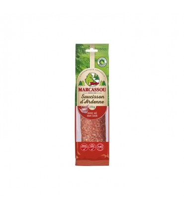 Marcassou Ardennes sausage with garlic 270 gr