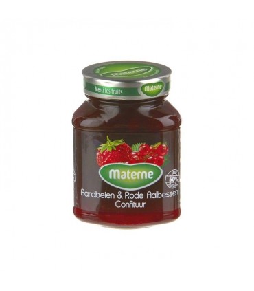 MATERNE confiture fraise-groseilles 450 gr