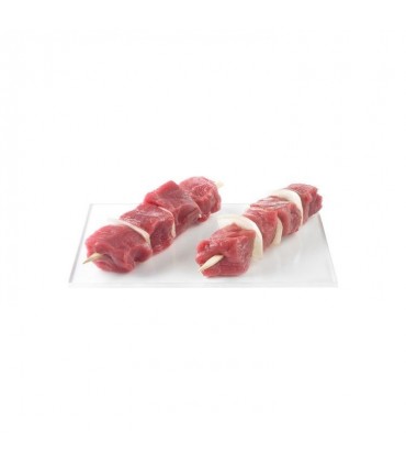 Brochettes de boeuf nature