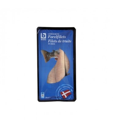 BONI SELECTION filet truite fumée 125 gr  - 1