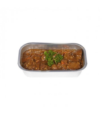 Ragout de cerf préparé +/- 600 gr