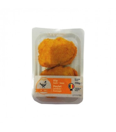 L/ Escalope de poulet jambon fromage 250 gr chockies