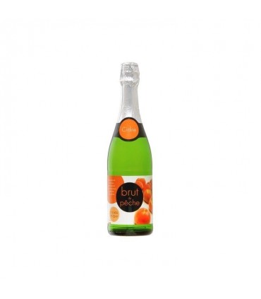 Everyday cidre brut de pêche 5% 75cl - belge chockies