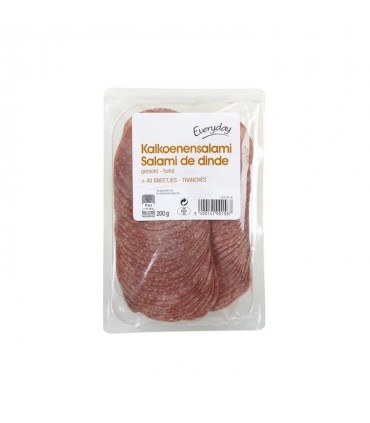 Everyday salami de dinde tranches 200 gr