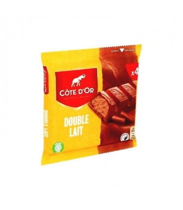 Cote d'Or Double Milk chocolate bars 4x 46 gr CHOCKIES