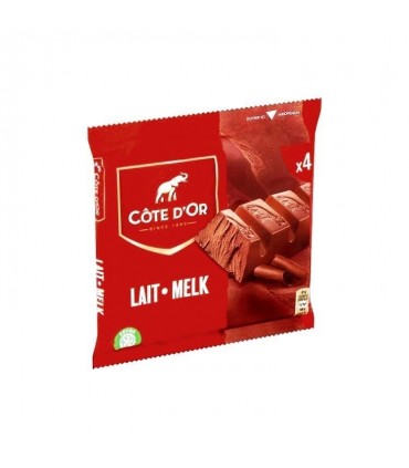 Côte d'Or bâton chocolat Belge au lait 4x 47 g CHOCKIES