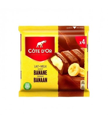 Côte d'Or chocolat lait - banane 4x 47