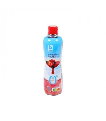 Boni Selection sirop grenadine cranberry 0% sucre 75 cl