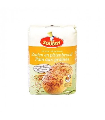 Soubry farine mix pain aux graines 2 kg