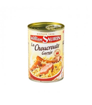 William Saurin choucroute garnie 400 gr