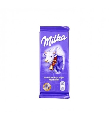 Milka chocolat lait pays Alpin 100 gr CHOCKIES belgique