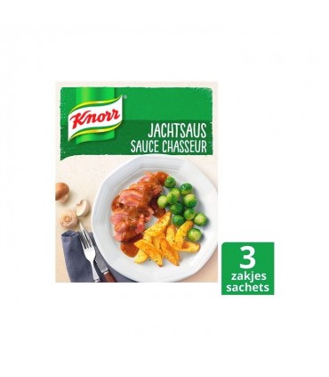 Knorr vegan hunter sauce sachet 3x 26 gr Knorr - 1