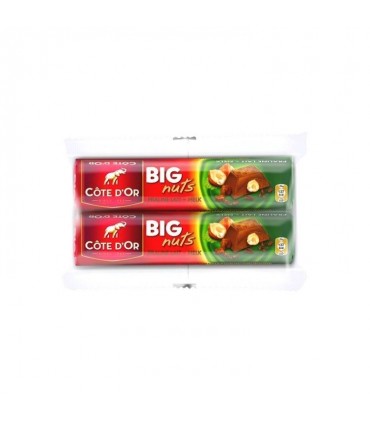 Cote d'or Big Nuts milk chocolate 2x 75 gr CHOCKIES CHOCOLAT BARS