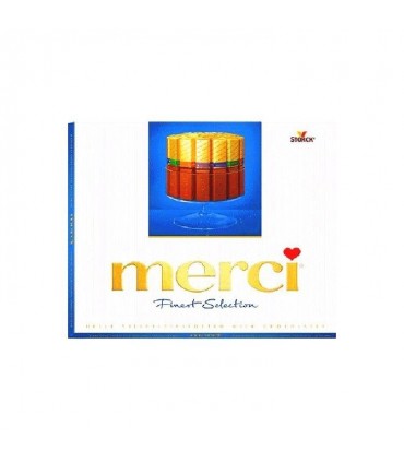 Merci chocolat lait assortiment 250 gr CHOCKIES BATON