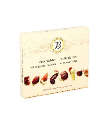 CB - Les Belges Belgian Milk Chocolate seafood 250 gr