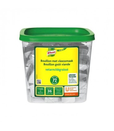 Knorr defatted meat broth 72 tablets