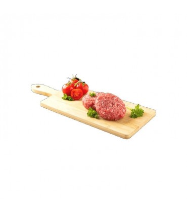 A - Beef hamburger on board