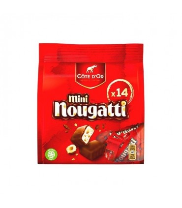 Côte d'Or mini Nougatti 14 pc 180 gr CHOCKIES épicerie