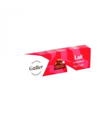 Galler bâtons chocolat lait croustillants 70 gr