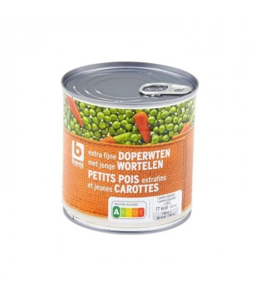 Boni Selection extra fine peas carrots 400 gr