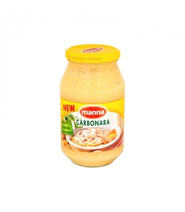 CB - Manna sauce carbonara bacon - cheese 500 gr Manna - 1