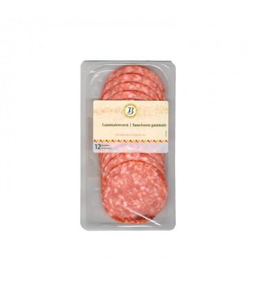 CB - Les Belges saucisson Gaumais 12 tranches 125 gr