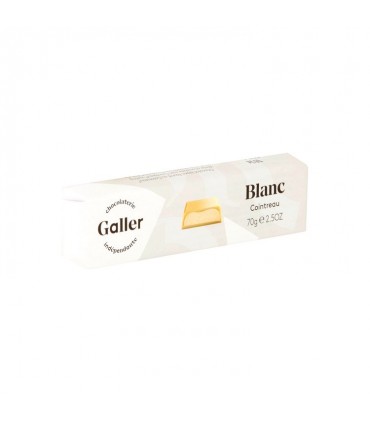 Galler bâton chocolat blanc Cointreau 70 gr